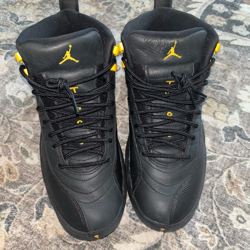 Black and Yellow Men's Athletic Shoes